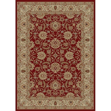 Concord Global Trading 2 ft. 7 in. x 4 ft. 1 in. Ankara Mahal - Red 65503